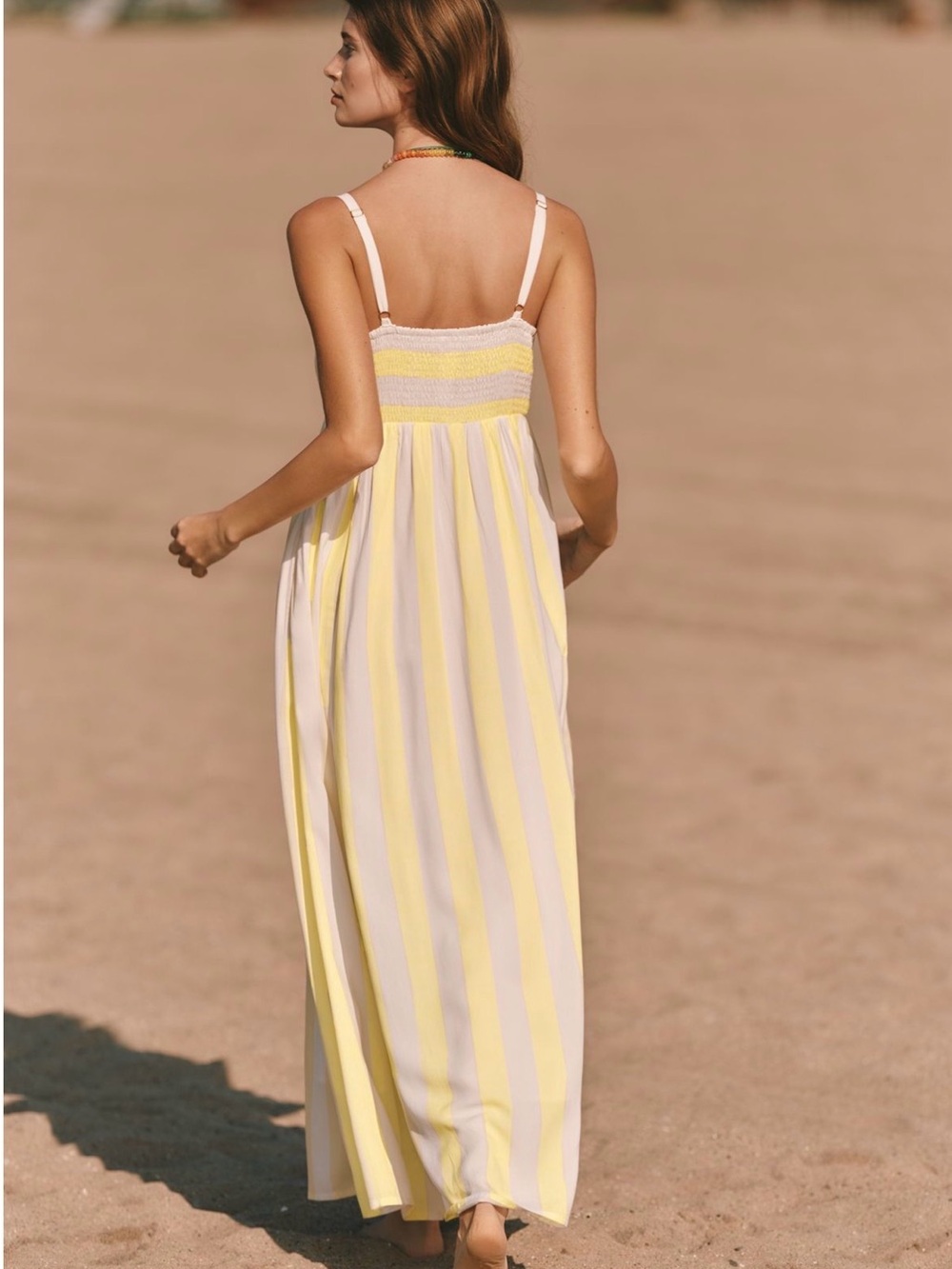 NWT Anthropologie Beach Riot Rianne Midi Dress, Size L - Picture 3 of 9